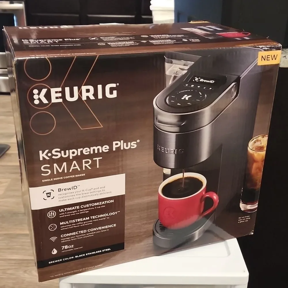 Keurig Supreme Plus Smart Single Serve Coffee Maker w/Brew ID